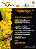 Locandina convegno COMUNI AMICI DELLE API