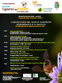 Locandina convegno UNAAPI-ARAV