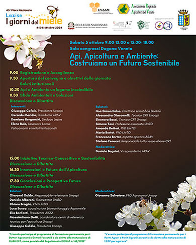 Locandina convegno UNAAPI-ARAV