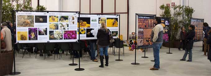 esposizione alla fiera di Montichiari