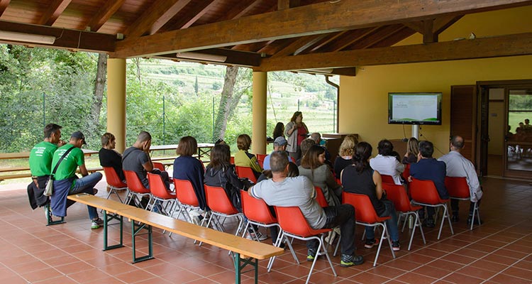 La conferenza di Citizen science tenuta da Cristina Castracani dell'universit&agrave; di Parma.