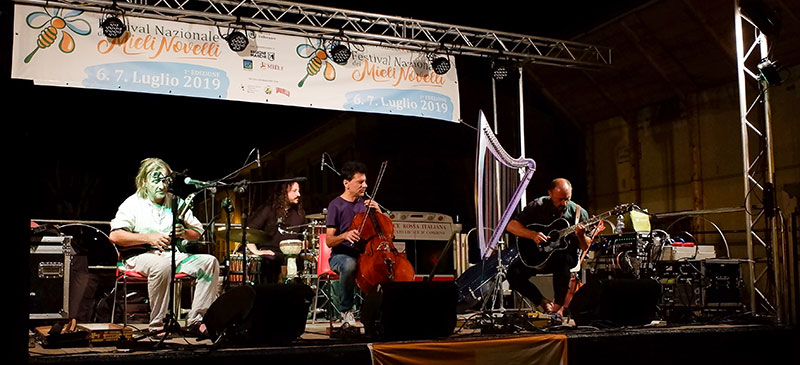 Gruppo Ogam Arte Nomade in concerto